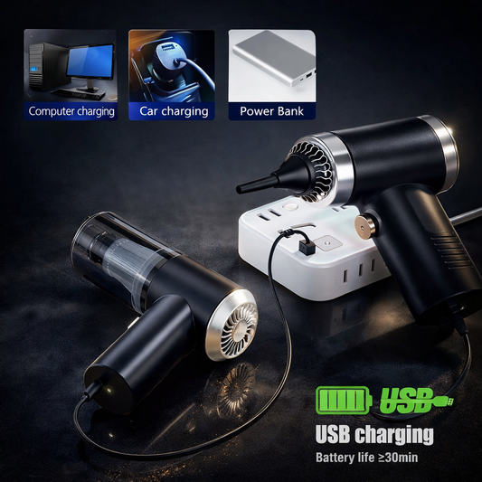 AeroClean-Vacuum Suction Cleaner – Portable Wireless Air Duster